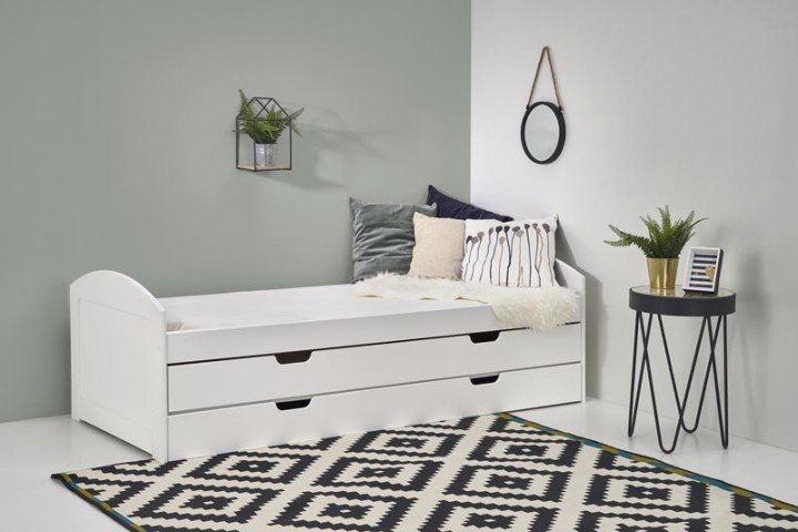 Кровать двухъярусная LAGUNA 2 HALMAR Белый